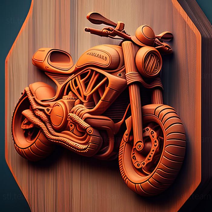 3D model Ducati Scrambler (STL)
